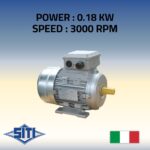Three phase motor- 2 POLES - 0.18 KW- SITI