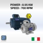 Three phase Motor-ATEX MOTORS- DELPHI 90L-8 - MOTIVE