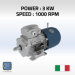 Three phase motor- BRAKING MOTORS -DELPHI 132S-6 - MOTIVE