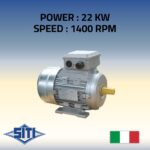Three phase motor- 4 POLES - 22 KW- SITI