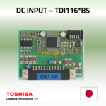 DC INPUT  -  TDI116*BS - TOSHIBA