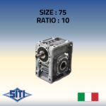 Worm Gearboxes U series - (U 75 RATIO 10 )- SITI