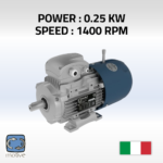 Three phase motor -BRAKING MOTORS - DELPHI 71A-4 - MOTIVE