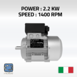 Single Phase Motors - 100LA-4B3 - MOTIVE