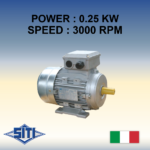 Three phase motor- 2 POLES - 0.25 KW- SITI