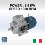 Three phase motor- BRAKING MOTORS -DELPHI 132MB-6 - MOTIVE