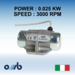 Vibrating Motors -Three phase -VBM-2M - OMB