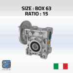 Worm Gearboxes -BOX 63 - B6315252490B5 - MOTIVE