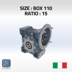 Worm Gearboxes -BOX 110 - B110154228112B4- MOTIVE