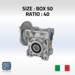 Worm Gearboxes -BOX 50 - B5040251471B4 - MOTIVE