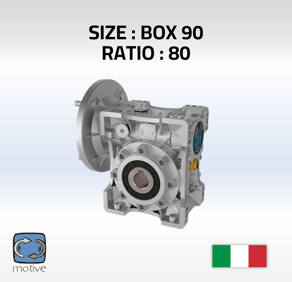 90-80 Worm Gearboxes -BOX 90-R80 -B5 - MOTIVE - الصورة 1